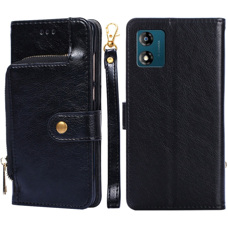 Custodia per cellulare in pelle con cerniera, For Motorola Moto E13 4G, For OPPO A17k, For OPPO Reno8 T 4G, For Xiaomi Poco X5 Pro / Redmi Note 12 Pro Speed, For Honor X9a 5G
