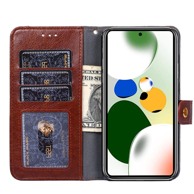 Custodia per cellulare in pelle con cerniera, For Motorola Moto E13 4G, For OPPO A17k, For OPPO Reno8 T 4G, For Xiaomi Poco X5 Pro / Redmi Note 12 Pro Speed, For Honor X9a 5G