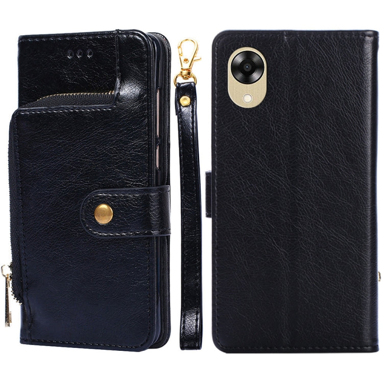 Custodia per cellulare in pelle con cerniera, For Motorola Moto E13 4G, For OPPO A17k, For OPPO Reno8 T 4G, For Xiaomi Poco X5 Pro / Redmi Note 12 Pro Speed, For Honor X9a 5G