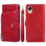 Custodia per cellulare in pelle con cerniera, For Motorola Moto E13 4G, For OPPO A17k, For OPPO Reno8 T 4G, For Xiaomi Poco X5 Pro / Redmi Note 12 Pro Speed, For Honor X9a 5G