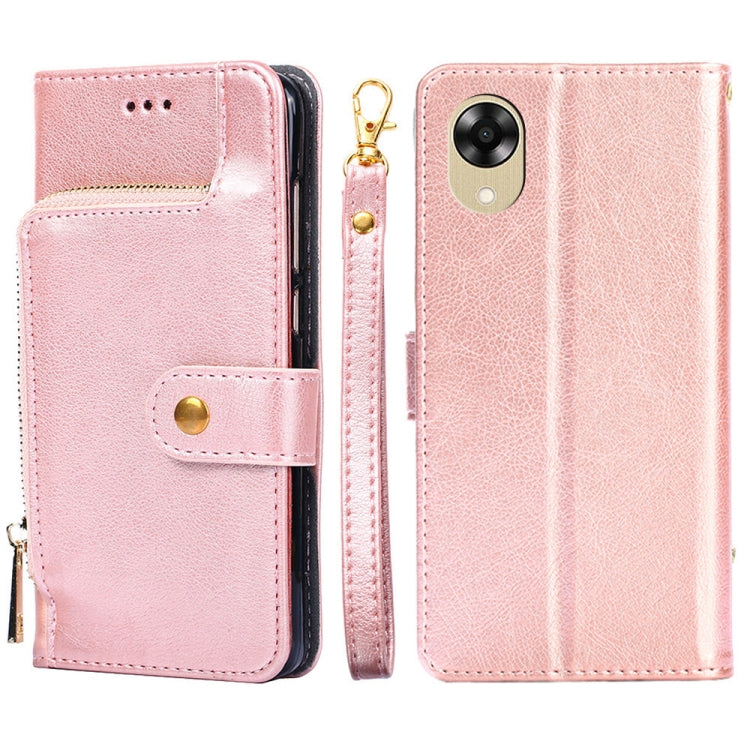 Custodia per cellulare in pelle con cerniera, For Motorola Moto E13 4G, For OPPO A17k, For OPPO Reno8 T 4G, For Xiaomi Poco X5 Pro / Redmi Note 12 Pro Speed, For Honor X9a 5G