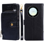 Custodia per cellulare in pelle con cerniera, For Motorola Moto E13 4G, For OPPO A17k, For OPPO Reno8 T 4G, For Xiaomi Poco X5 Pro / Redmi Note 12 Pro Speed, For Honor X9a 5G