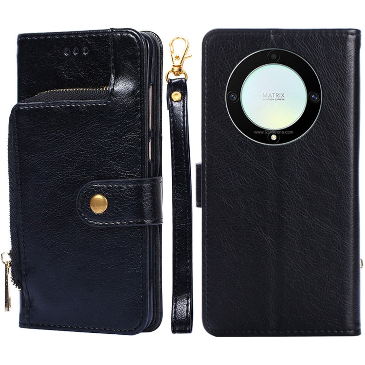 Custodia per cellulare in pelle con cerniera, For Motorola Moto E13 4G, For OPPO A17k, For OPPO Reno8 T 4G, For Xiaomi Poco X5 Pro / Redmi Note 12 Pro Speed, For Honor X9a 5G