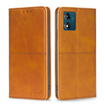 Custodia per telefono in pelle a vibrazione orizzontale magnetica con trama di mucca, For Motorola Moto E13 4G, For OPPO A17k, For OPPO Reno8 T 4G, For Xiaomi Poco X5 Pro / Redmi Note 12 Pro Speed