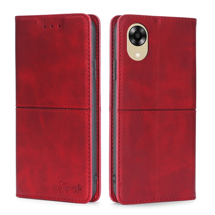 Custodia per telefono in pelle a vibrazione orizzontale magnetica con trama di mucca, For Motorola Moto E13 4G, For OPPO A17k, For OPPO Reno8 T 4G, For Xiaomi Poco X5 Pro / Redmi Note 12 Pro Speed