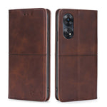 Custodia per telefono in pelle a vibrazione orizzontale magnetica con trama di mucca, For Motorola Moto E13 4G, For OPPO A17k, For OPPO Reno8 T 4G, For Xiaomi Poco X5 Pro / Redmi Note 12 Pro Speed