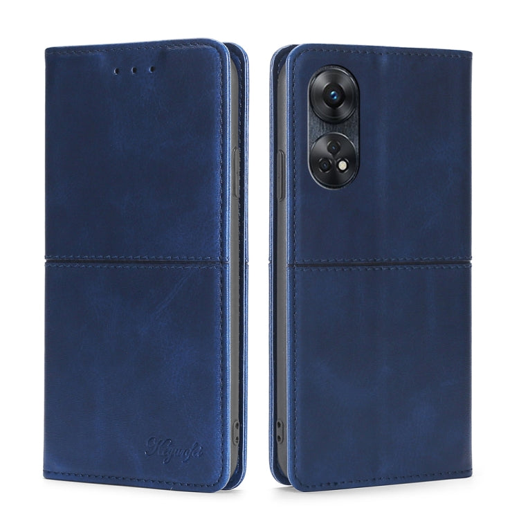 Custodia per telefono in pelle a vibrazione orizzontale magnetica con trama di mucca, For Motorola Moto E13 4G, For OPPO A17k, For OPPO Reno8 T 4G, For Xiaomi Poco X5 Pro / Redmi Note 12 Pro Speed