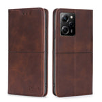 Custodia per telefono in pelle a vibrazione orizzontale magnetica con trama di mucca, For Motorola Moto E13 4G, For OPPO A17k, For OPPO Reno8 T 4G, For Xiaomi Poco X5 Pro / Redmi Note 12 Pro Speed