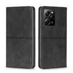 Custodia per telefono in pelle a vibrazione orizzontale magnetica con trama di mucca, For Motorola Moto E13 4G, For OPPO A17k, For OPPO Reno8 T 4G, For Xiaomi Poco X5 Pro / Redmi Note 12 Pro Speed