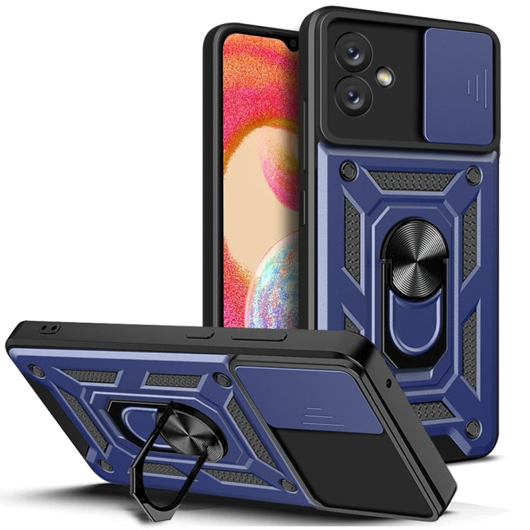 Custodia per telefono con design a copertura della fotocamera scorrevole, For Samsung Galaxy A04e