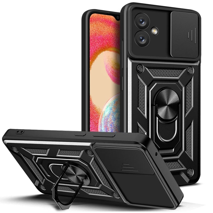 Custodia per telefono con design a copertura della fotocamera scorrevole, For Samsung Galaxy A04e