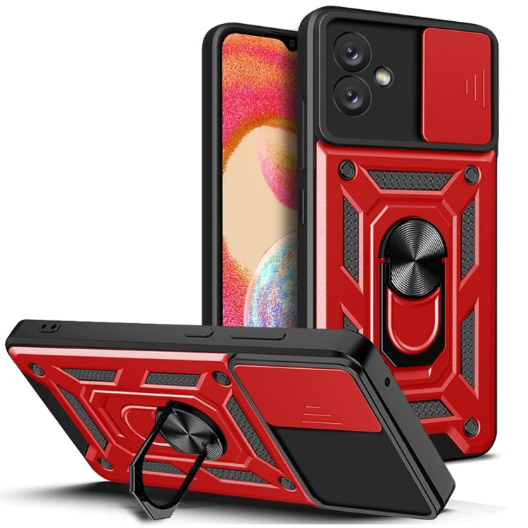 Custodia per telefono con design a copertura della fotocamera scorrevole, For Samsung Galaxy A04e