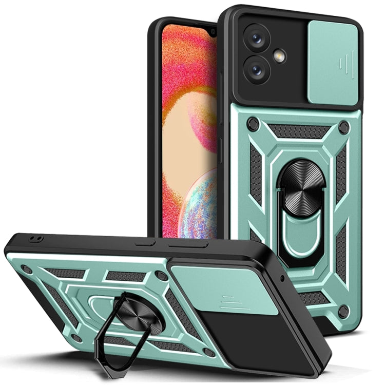 Custodia per telefono con design a copertura della fotocamera scorrevole, For Samsung Galaxy A04e