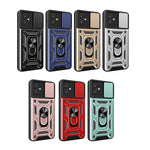 Custodia per telefono con design a copertura della fotocamera scorrevole, For Samsung Galaxy A04e