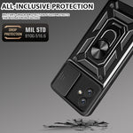 Custodia per telefono con design a copertura della fotocamera scorrevole, For Samsung Galaxy A04e