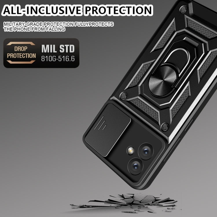 Custodia per telefono con design a copertura della fotocamera scorrevole, For Samsung Galaxy A04e