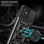 Custodia per telefono con design a copertura della fotocamera scorrevole, For Samsung Galaxy A04e