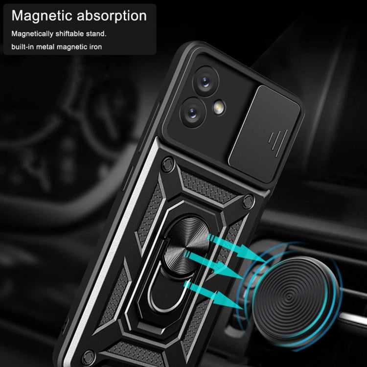 Custodia per telefono con design a copertura della fotocamera scorrevole, For Samsung Galaxy A04e
