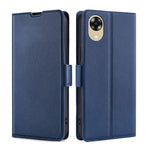 Custodia per telefono in pelle flip orizzontale con fibbia laterale ultrasottile, For Motorola Moto E13 4G, For OPPO A17k, For OPPO Reno8 T 4G, For Xiaomi Poco X5 Pro / Redmi Note 12 Pro Speed, For Honor X9a 5G