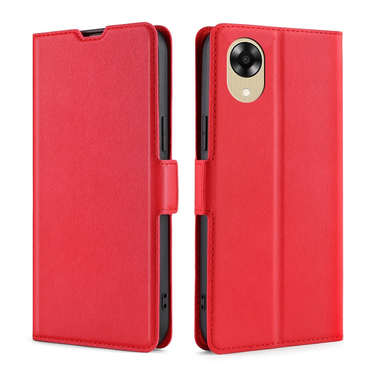 Custodia per telefono in pelle flip orizzontale con fibbia laterale ultrasottile, For Motorola Moto E13 4G, For OPPO A17k, For OPPO Reno8 T 4G, For Xiaomi Poco X5 Pro / Redmi Note 12 Pro Speed, For Honor X9a 5G