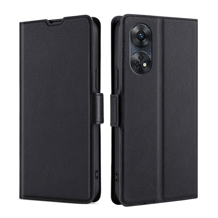 Custodia per telefono in pelle flip orizzontale con fibbia laterale ultrasottile, For Motorola Moto E13 4G, For OPPO A17k, For OPPO Reno8 T 4G, For Xiaomi Poco X5 Pro / Redmi Note 12 Pro Speed, For Honor X9a 5G