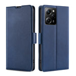 Custodia per telefono in pelle flip orizzontale con fibbia laterale ultrasottile, For Motorola Moto E13 4G, For OPPO A17k, For OPPO Reno8 T 4G, For Xiaomi Poco X5 Pro / Redmi Note 12 Pro Speed, For Honor X9a 5G