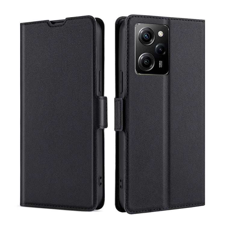 Custodia per telefono in pelle flip orizzontale con fibbia laterale ultrasottile, For Motorola Moto E13 4G, For OPPO A17k, For OPPO Reno8 T 4G, For Xiaomi Poco X5 Pro / Redmi Note 12 Pro Speed, For Honor X9a 5G