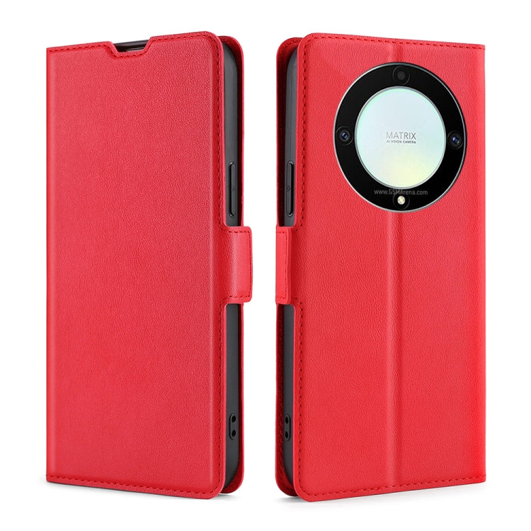 Custodia per telefono in pelle flip orizzontale con fibbia laterale ultrasottile, For Motorola Moto E13 4G, For OPPO A17k, For OPPO Reno8 T 4G, For Xiaomi Poco X5 Pro / Redmi Note 12 Pro Speed, For Honor X9a 5G