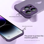 Cornice protettiva per telefono in TPU a quattro angoli + fotocamera, For iPhone 11, For iPhone 11 Pro