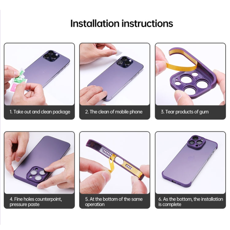 Cornice protettiva per telefono in TPU a quattro angoli + fotocamera, For iPhone 11, For iPhone 11 Pro