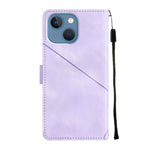 Custodia per telefono in pelle goffrata effetto pelle, For iPhone 14, For iPhone 14 Plus, For iPhone 14 Pro, For iPhone 14 Pro Max