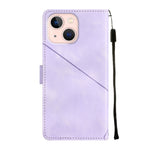 Custodia per telefono in pelle goffrata effetto pelle, For iPhone 13 mini, For iPhone 13, For iPhone 13 Pro, For iPhone 13 Pro Max