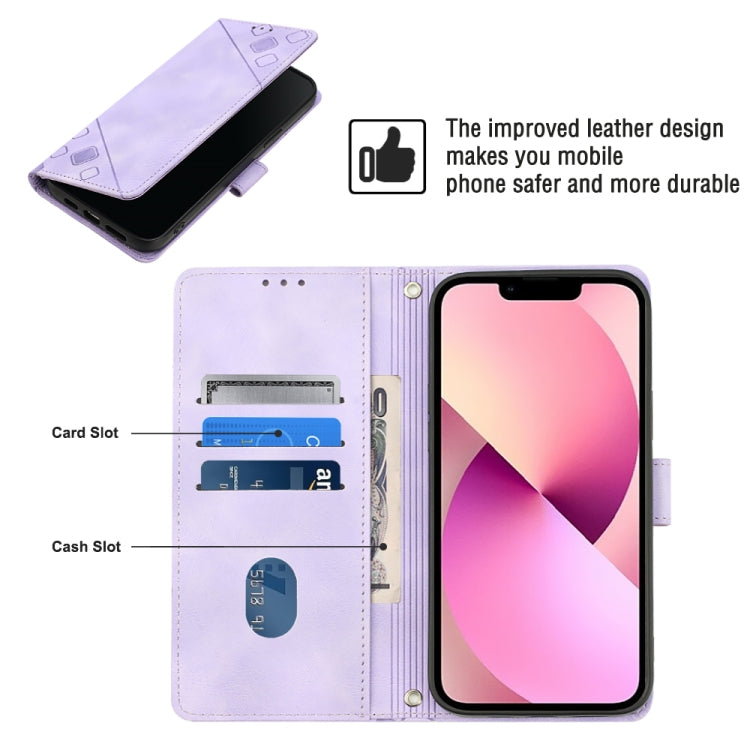Custodia per telefono in pelle goffrata effetto pelle, For iPhone 13 mini, For iPhone 13, For iPhone 13 Pro, For iPhone 13 Pro Max
