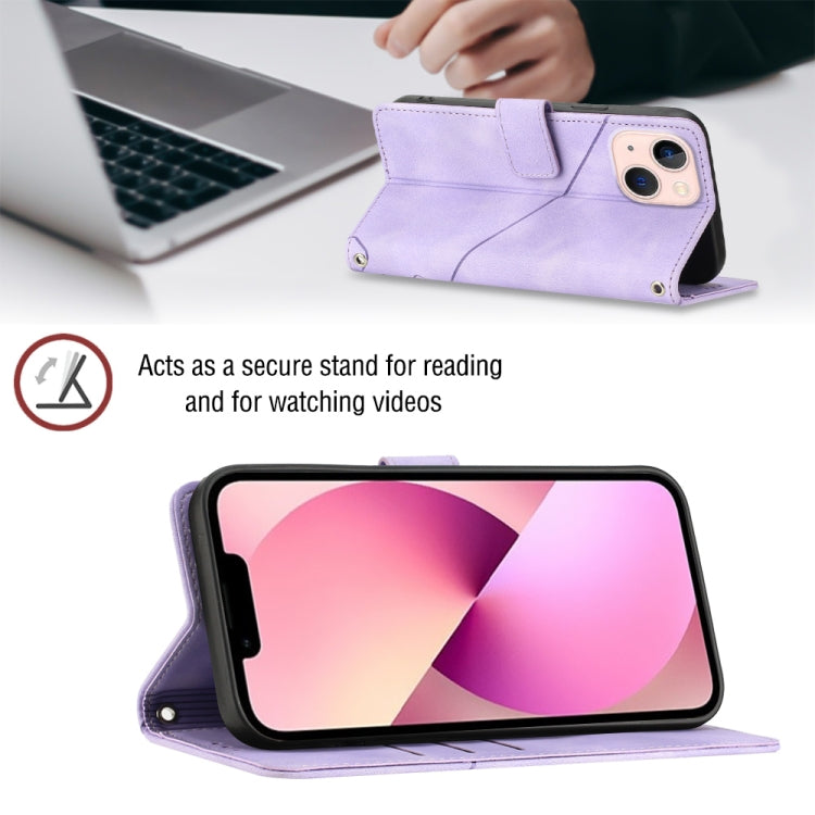 Custodia per telefono in pelle goffrata effetto pelle, For iPhone 13 mini, For iPhone 13, For iPhone 13 Pro, For iPhone 13 Pro Max