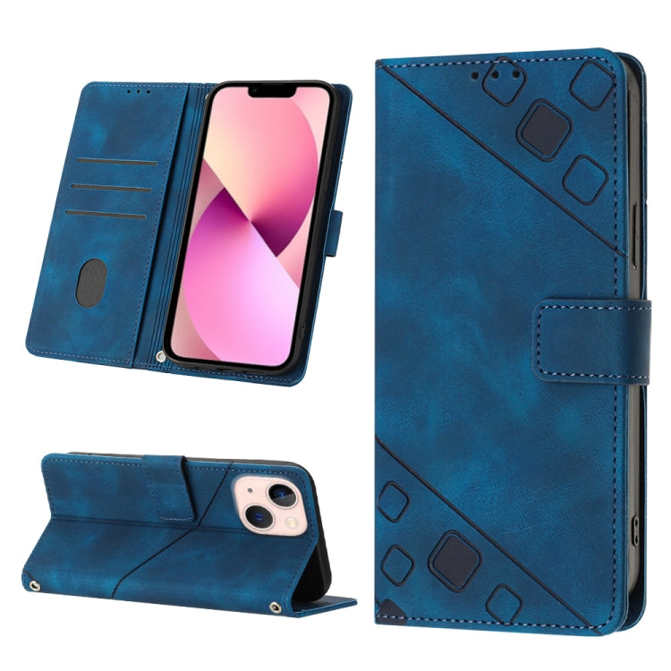 Custodia per telefono in pelle goffrata effetto pelle, For iPhone 13 mini, For iPhone 13, For iPhone 13 Pro, For iPhone 13 Pro Max