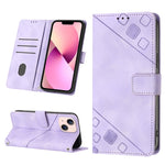 Custodia per telefono in pelle goffrata effetto pelle, For iPhone 13 mini, For iPhone 13, For iPhone 13 Pro, For iPhone 13 Pro Max