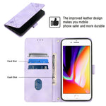 Custodia per telefono in pelle goffrata effetto pelle, For iPhone 7 Plus / 8 Plus / 6 Plus, For iPod Touch 7 / Touch 6, For iPhone 11 Pro