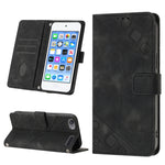 Custodia per telefono in pelle goffrata effetto pelle, For iPhone 7 Plus / 8 Plus / 6 Plus, For iPod Touch 7 / Touch 6, For iPhone 11 Pro