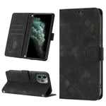 Custodia per telefono in pelle goffrata effetto pelle, For iPhone 7 Plus / 8 Plus / 6 Plus, For iPod Touch 7 / Touch 6, For iPhone 11 Pro