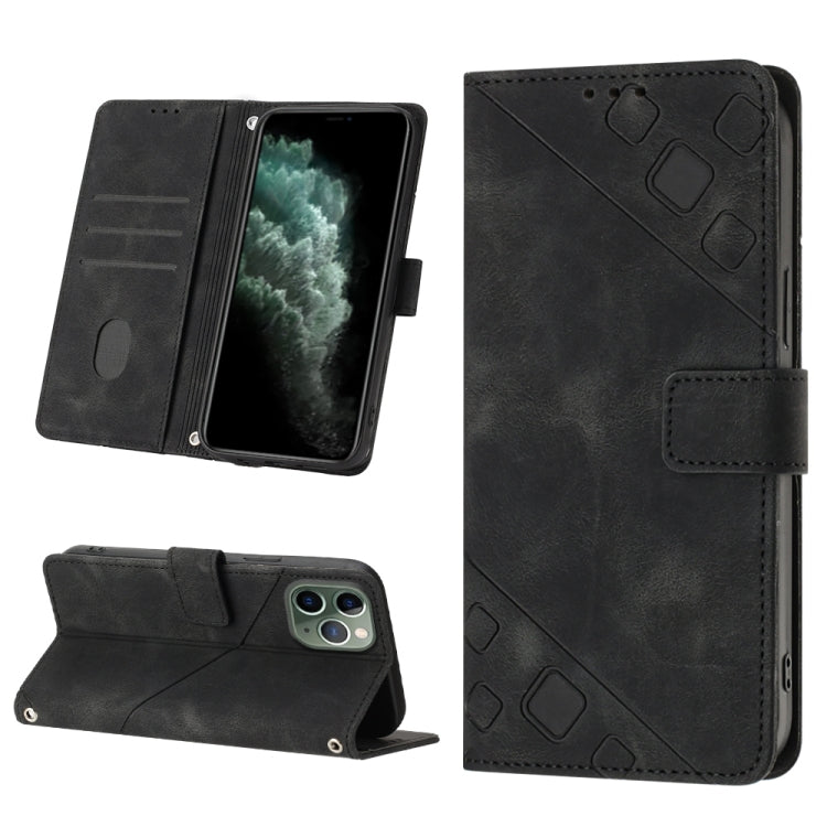 Custodia per telefono in pelle goffrata effetto pelle, For iPhone 7 Plus / 8 Plus / 6 Plus, For iPod Touch 7 / Touch 6, For iPhone 11 Pro