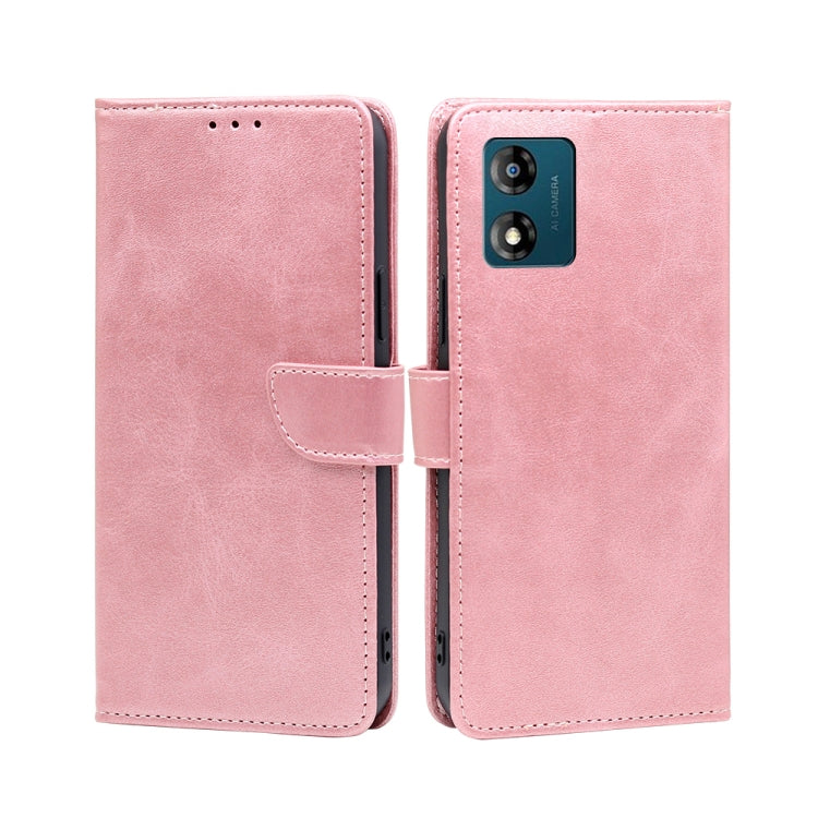 Custodia per telefono in pelle flip con fibbia in vitello, For Motorola Moto E13 4G, For OPPO A17k, For OPPO Reno8 T 4G, For Xiaomi Poco X5 Pro / Redmi Note 12 Pro Speed, For Honor X9a 5G