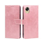Custodia per telefono in pelle flip con fibbia in vitello, For Motorola Moto E13 4G, For OPPO A17k, For OPPO Reno8 T 4G, For Xiaomi Poco X5 Pro / Redmi Note 12 Pro Speed, For Honor X9a 5G