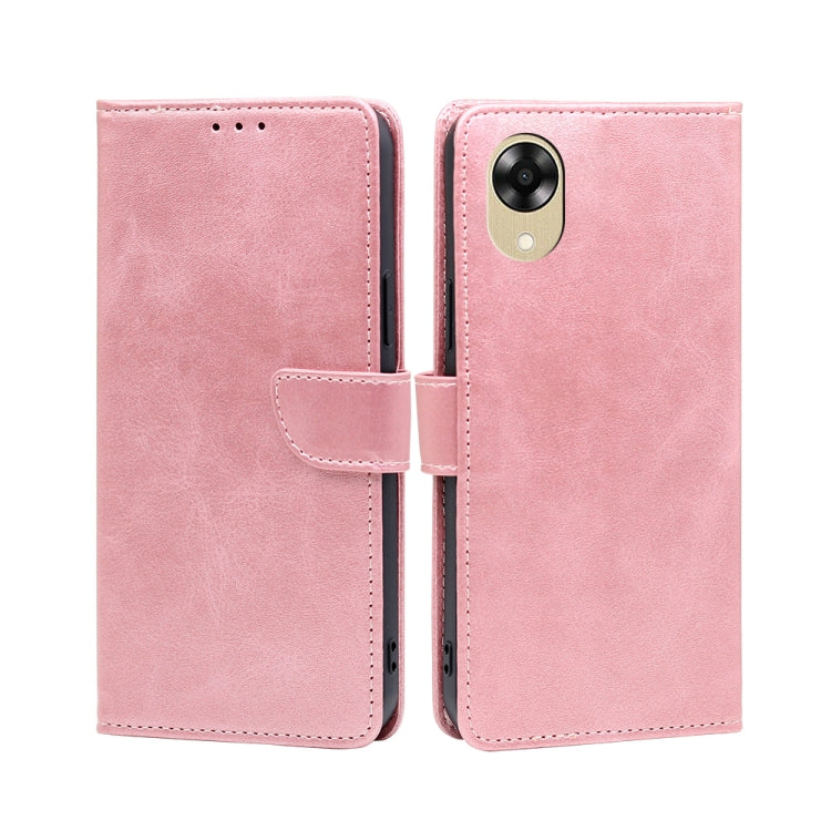 Custodia per telefono in pelle flip con fibbia in vitello, For Motorola Moto E13 4G, For OPPO A17k, For OPPO Reno8 T 4G, For Xiaomi Poco X5 Pro / Redmi Note 12 Pro Speed, For Honor X9a 5G
