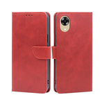 Custodia per telefono in pelle flip con fibbia in vitello, For Motorola Moto E13 4G, For OPPO A17k, For OPPO Reno8 T 4G, For Xiaomi Poco X5 Pro / Redmi Note 12 Pro Speed, For Honor X9a 5G