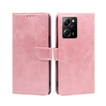 Custodia per telefono in pelle flip con fibbia in vitello, For Motorola Moto E13 4G, For OPPO A17k, For OPPO Reno8 T 4G, For Xiaomi Poco X5 Pro / Redmi Note 12 Pro Speed, For Honor X9a 5G