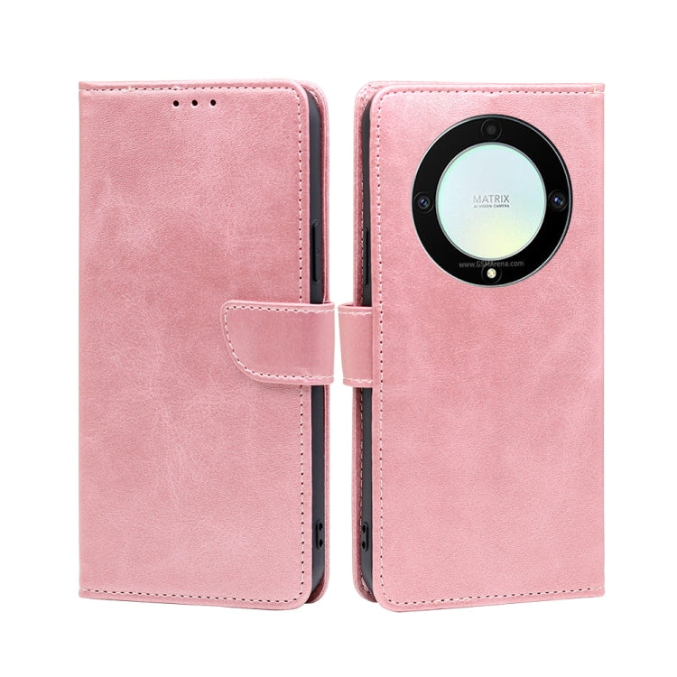 Custodia per telefono in pelle flip con fibbia in vitello, For Motorola Moto E13 4G, For OPPO A17k, For OPPO Reno8 T 4G, For Xiaomi Poco X5 Pro / Redmi Note 12 Pro Speed, For Honor X9a 5G