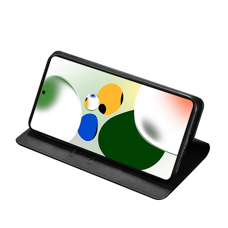 Custodia per telefono in pelle con vibrazione orizzontale magnetica Skin Feel, For Motorola Moto E13 4G, For OPPO A17k, For OPPO Reno8 T 4G, For Xiaomi Poco X5 Pro / Redmi Note 12 Pro Speed