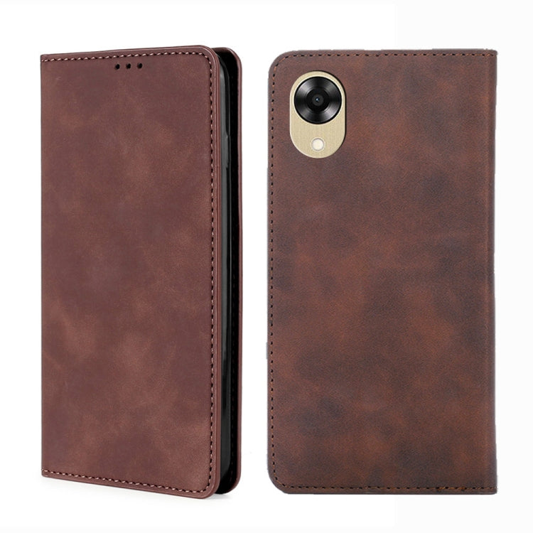 Custodia per telefono in pelle con vibrazione orizzontale magnetica Skin Feel, For Motorola Moto E13 4G, For OPPO A17k, For OPPO Reno8 T 4G, For Xiaomi Poco X5 Pro / Redmi Note 12 Pro Speed