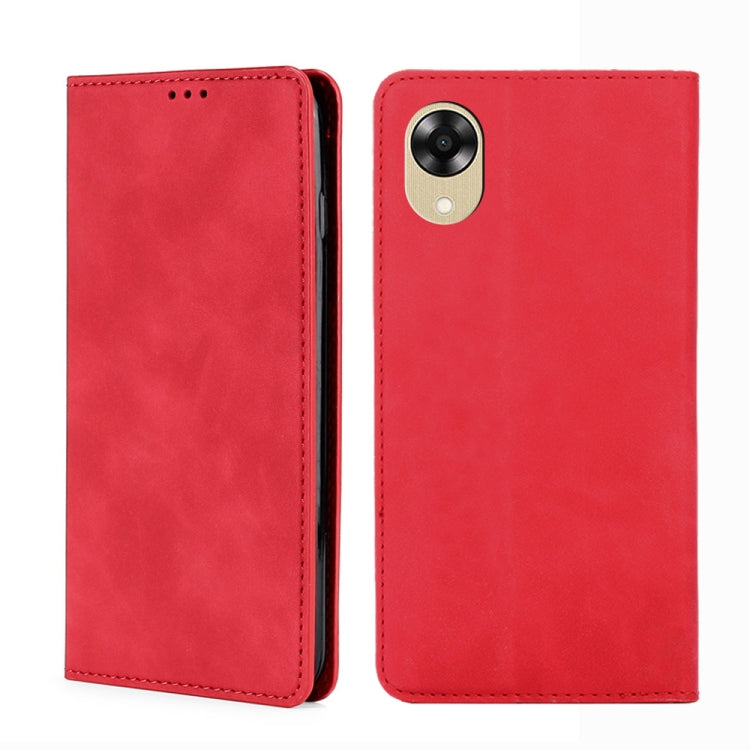 Custodia per telefono in pelle con vibrazione orizzontale magnetica Skin Feel, For Motorola Moto E13 4G, For OPPO A17k, For OPPO Reno8 T 4G, For Xiaomi Poco X5 Pro / Redmi Note 12 Pro Speed