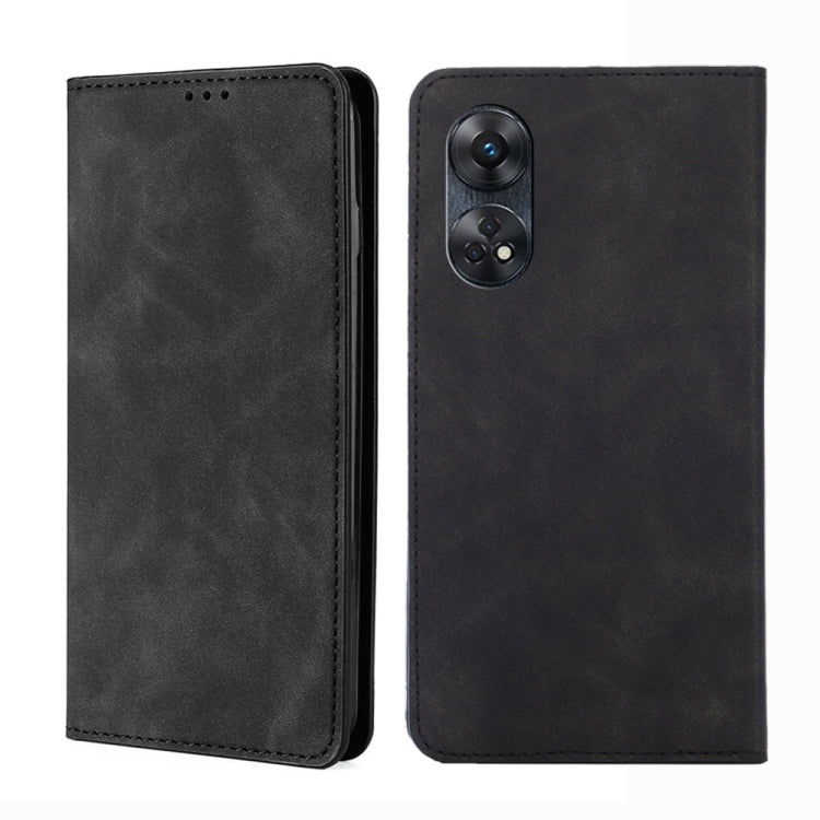 Custodia per telefono in pelle con vibrazione orizzontale magnetica Skin Feel, For Motorola Moto E13 4G, For OPPO A17k, For OPPO Reno8 T 4G, For Xiaomi Poco X5 Pro / Redmi Note 12 Pro Speed
